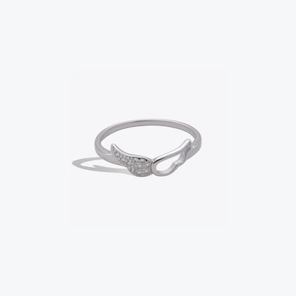 Sterling silver Wing Elegance Ring