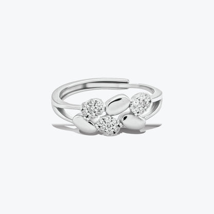 Intertwined Hearts Ring