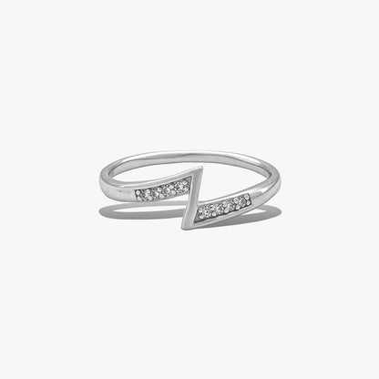  Radiance Arc Ring - Sterling silver