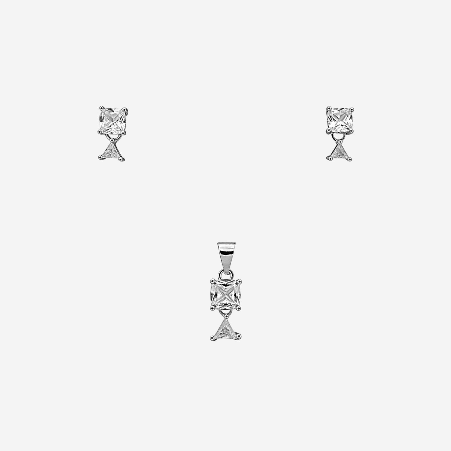 sterling silver nova tier pendant