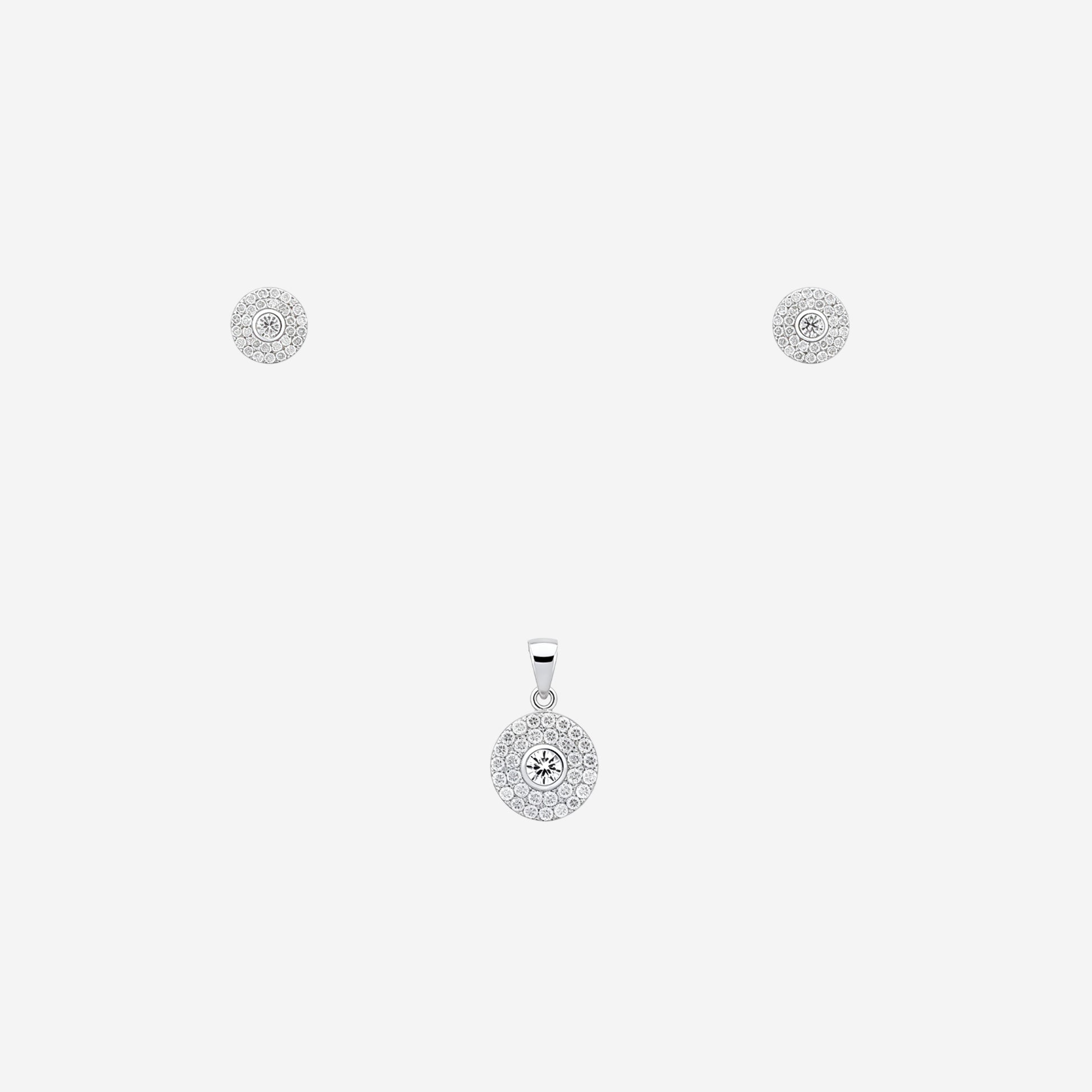 Sterling silver Eira Flow Pendant