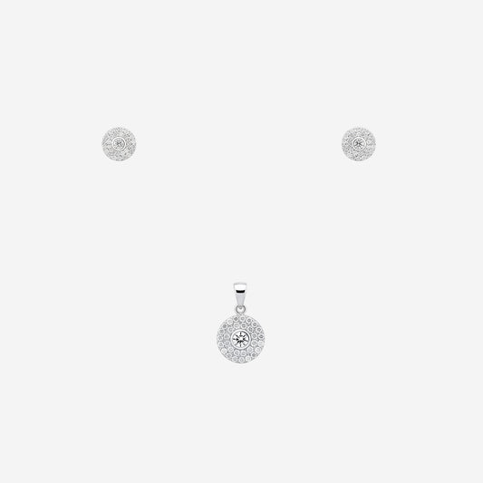 Sterling silver Eira Flow Pendant