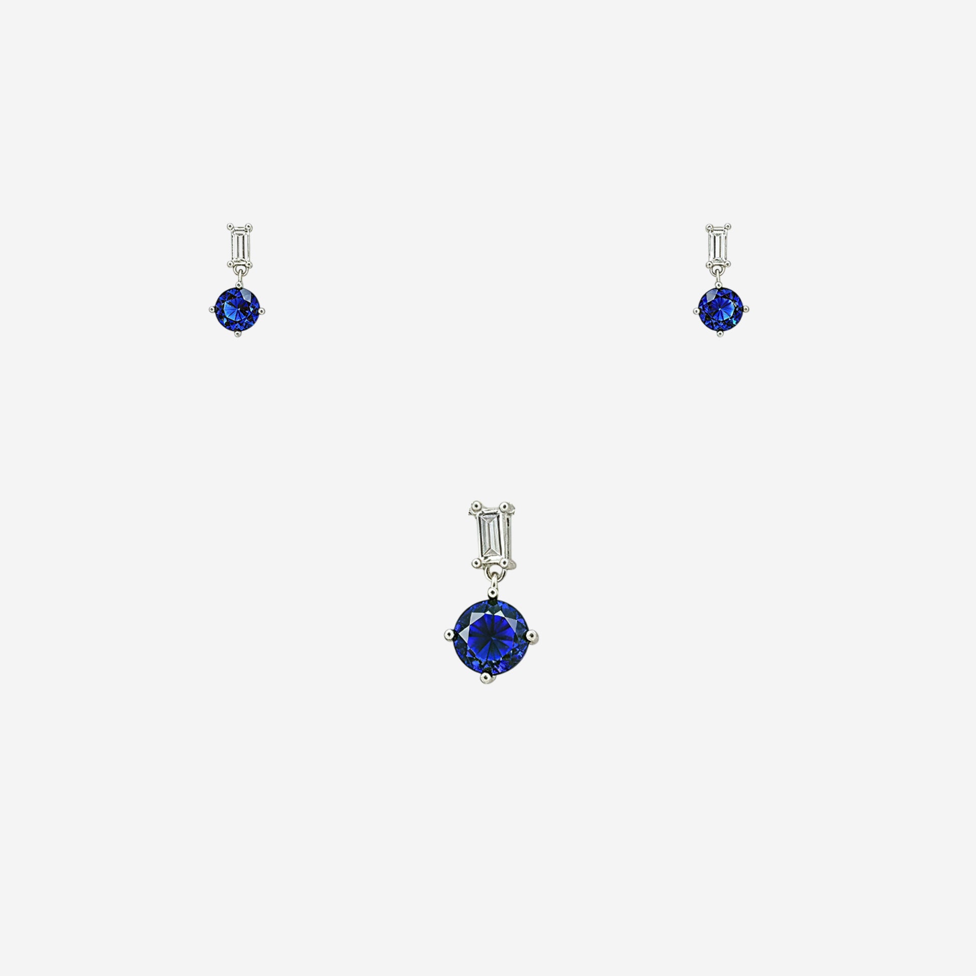 Sterling silver Seren Arc Set