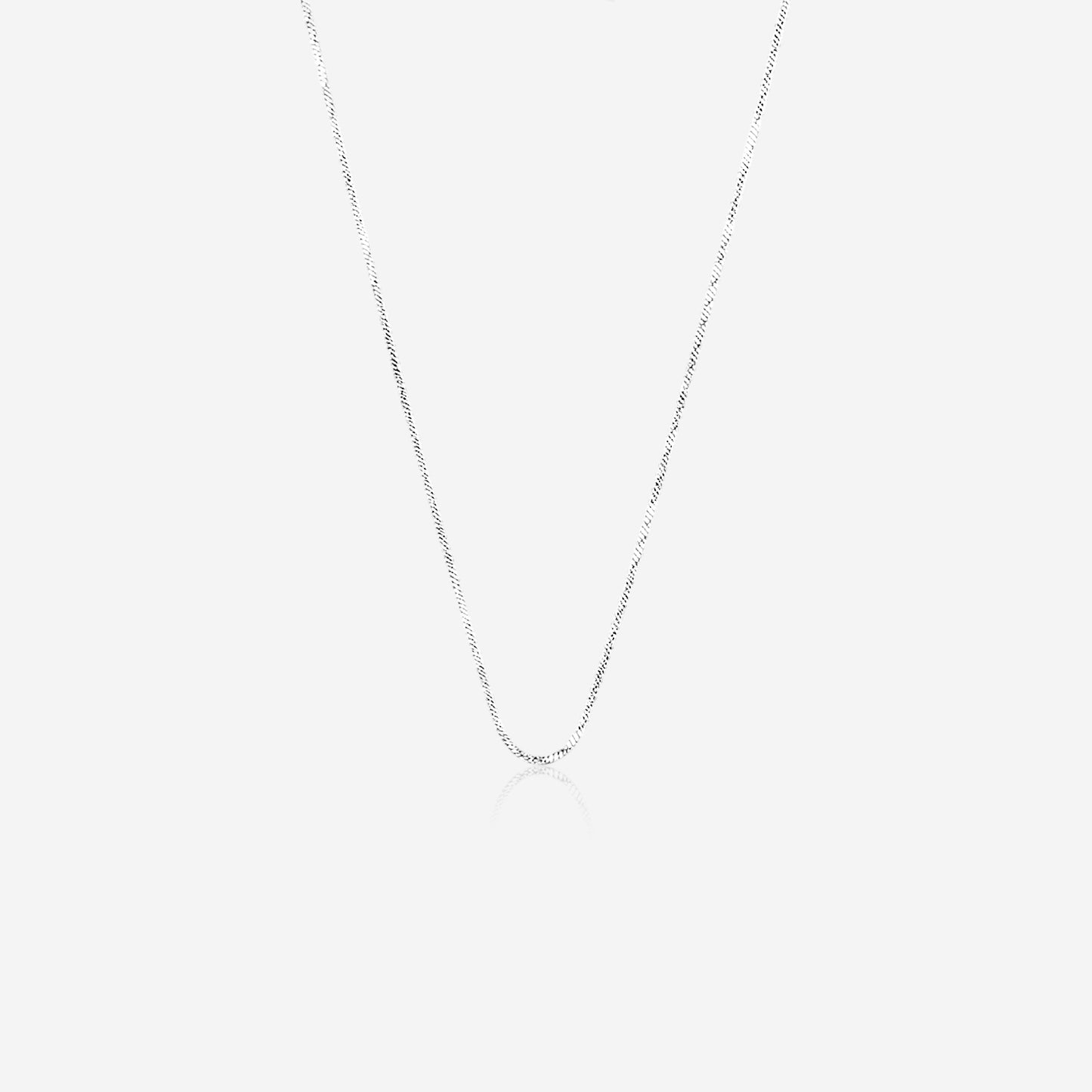 silversheen thread chain in sterling silver