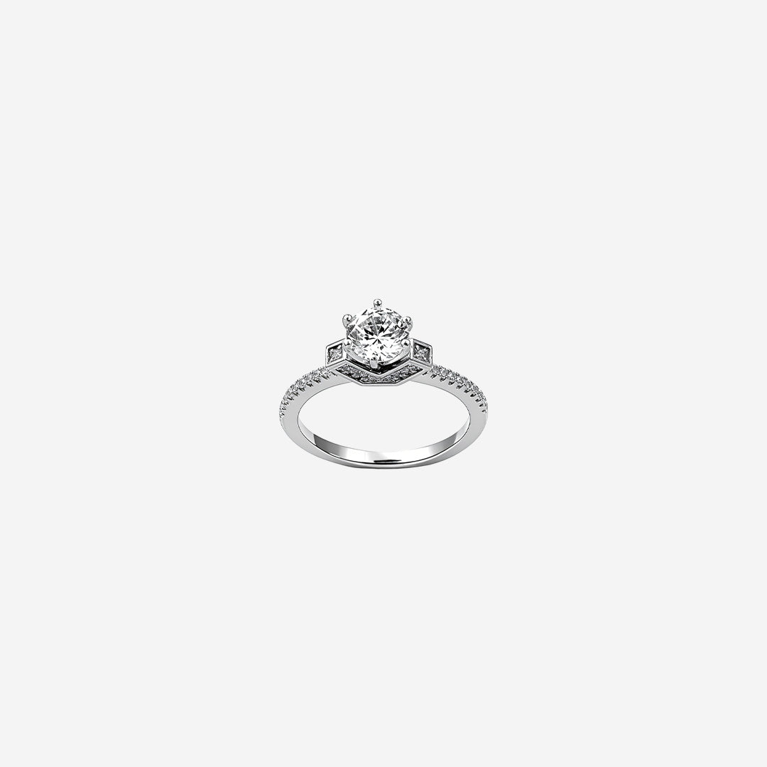 Silvergrid Radiance Women`s ring