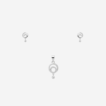 Sterling silver Celeste Flow Set