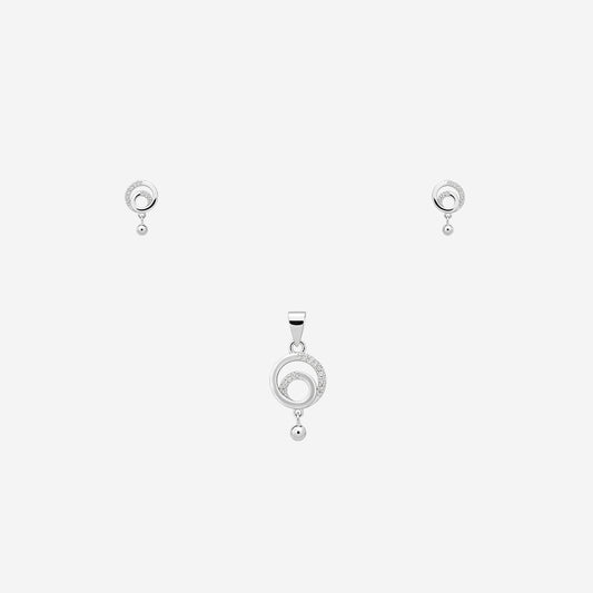 Sterling silver Celeste Flow Set