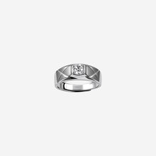 Silver Geomar Men`s Ring