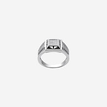 Silver Gridora Men`s Ring