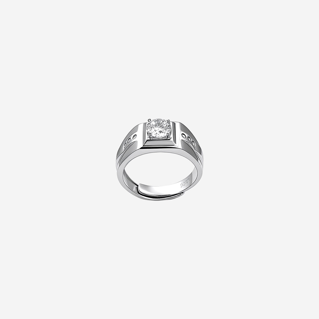 Silver Orvian Men`s Ring