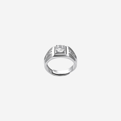Silver Orvian Men`s Ring