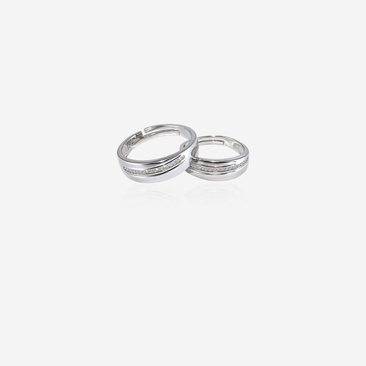 Solvyn & Serenelle Rings – Sterling Silver Harmony