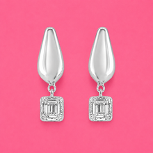 Arcline Drop Sterling silver Earring