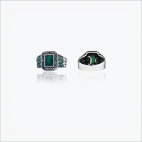 Verdantra Ring – Sterling Silver in Regal Form