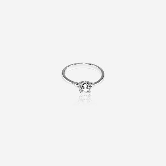 Crystal Rise ring – Sterling Silver in Clarity