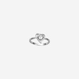 Silver Graceheart Women`s Ring