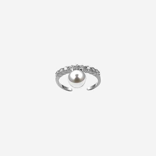 Silver Perlara Women`s Ring