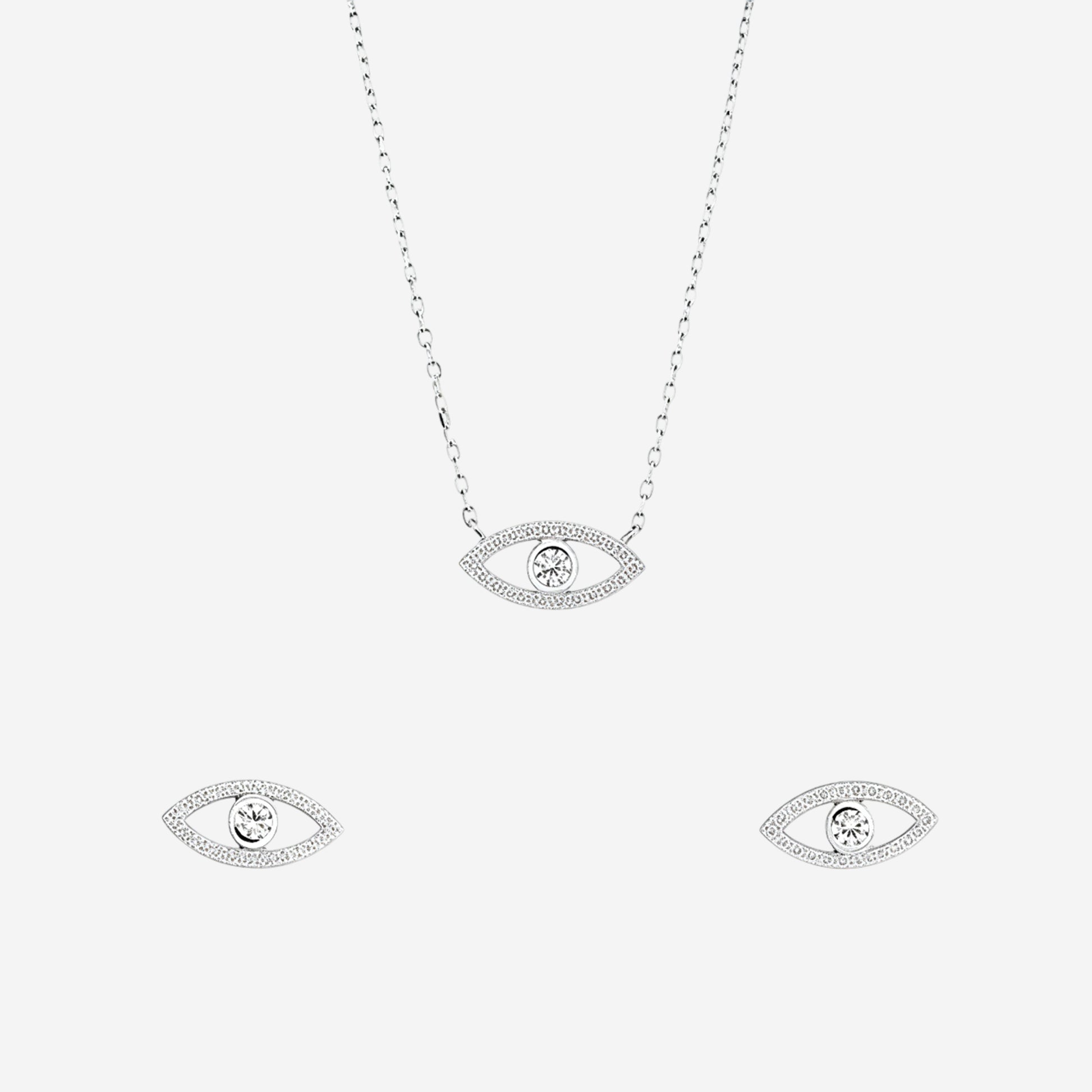 Sterling silver Oculis Set