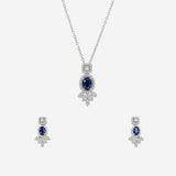 Blue Azure light Pendant Set
