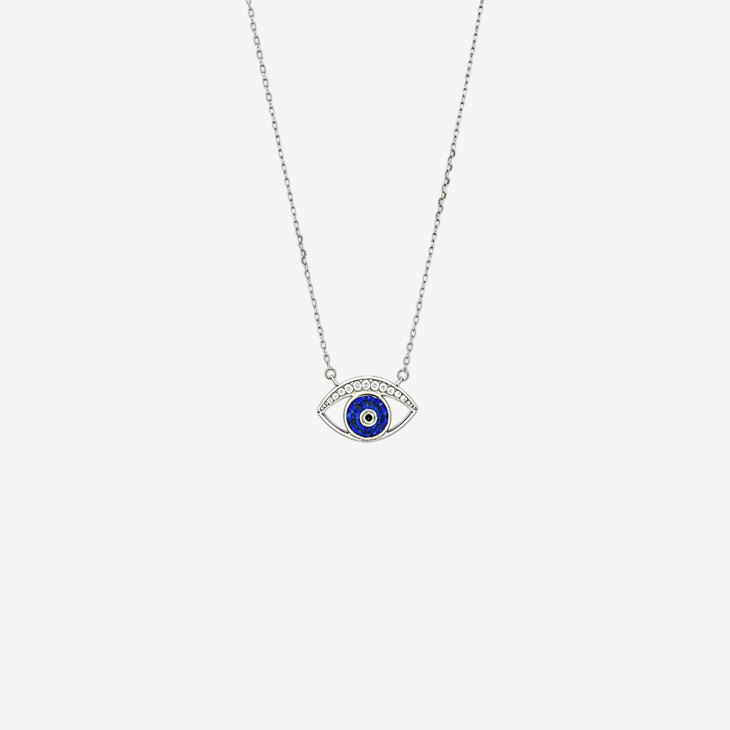 sterling silver luma eye pendant