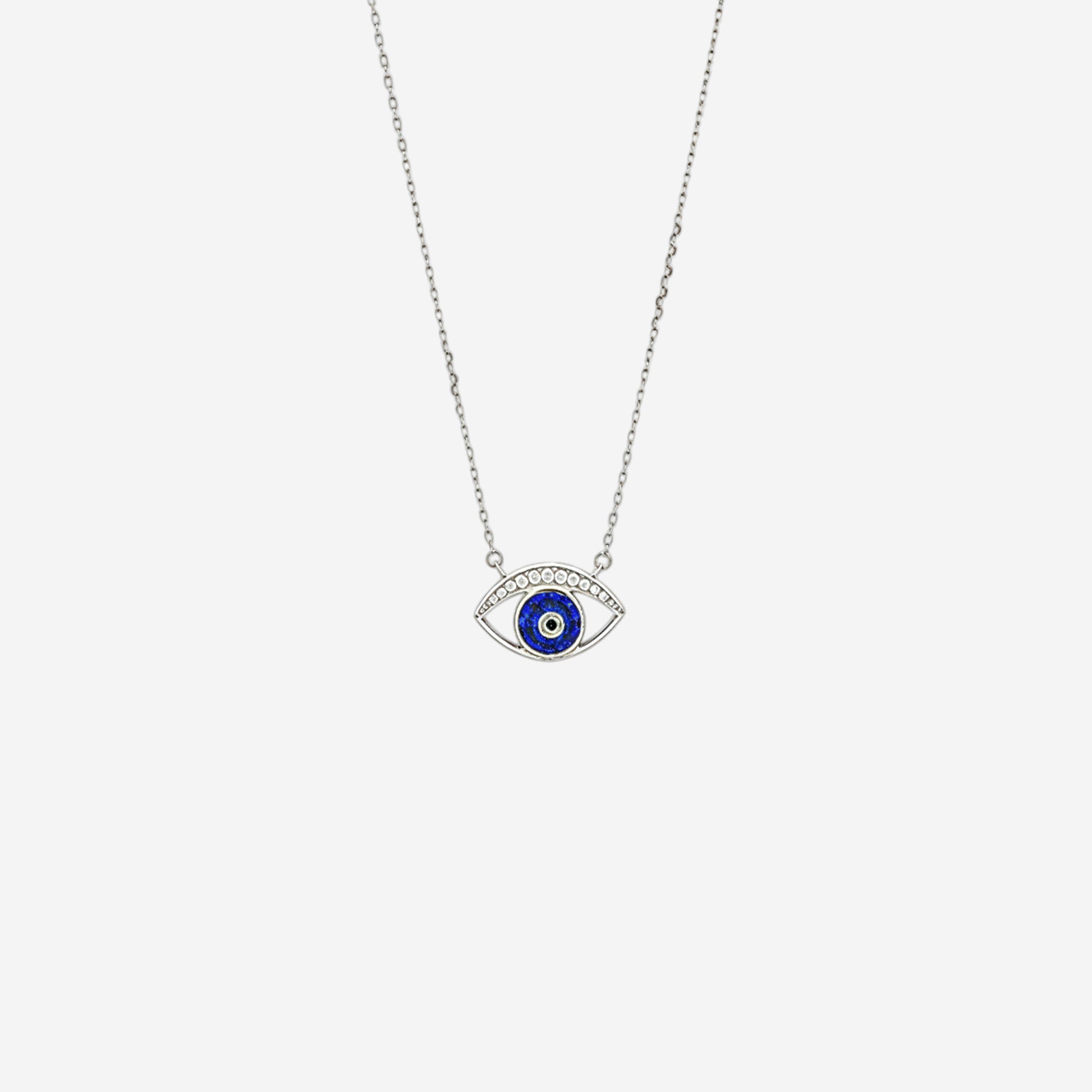 Sterling silver Luma Eye Pendant