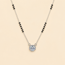 Mangalsutra Patterned Women`s Pendant in silver