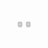 Eira Crest Pendant with earrings in silver