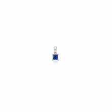 Blueview Pendant with earrings in silver