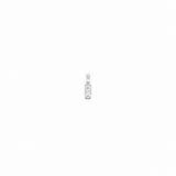 Eira Oval Pendant with earrings in silver
