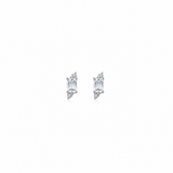 Eira Arc Pendant with earrings in silver