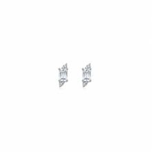 Eira Arc Pendant with earrings in silver