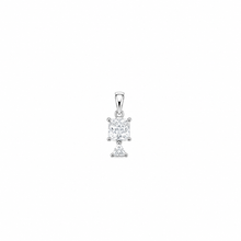 Nova Tier Pendant with earrings in silver