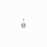 Eira Flow Pendant with earrings in silver