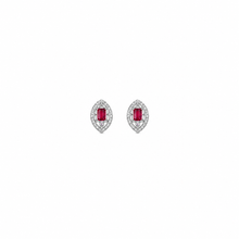 Prism Charm Pendant with earrings in silver