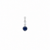 Seren Arc Pendant with earrings in silver