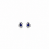 Seren Drop Pendant with earrings in silver