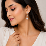 Loveline Sterling silver Gleam Earring