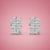 Silver Crossgleam Earring
