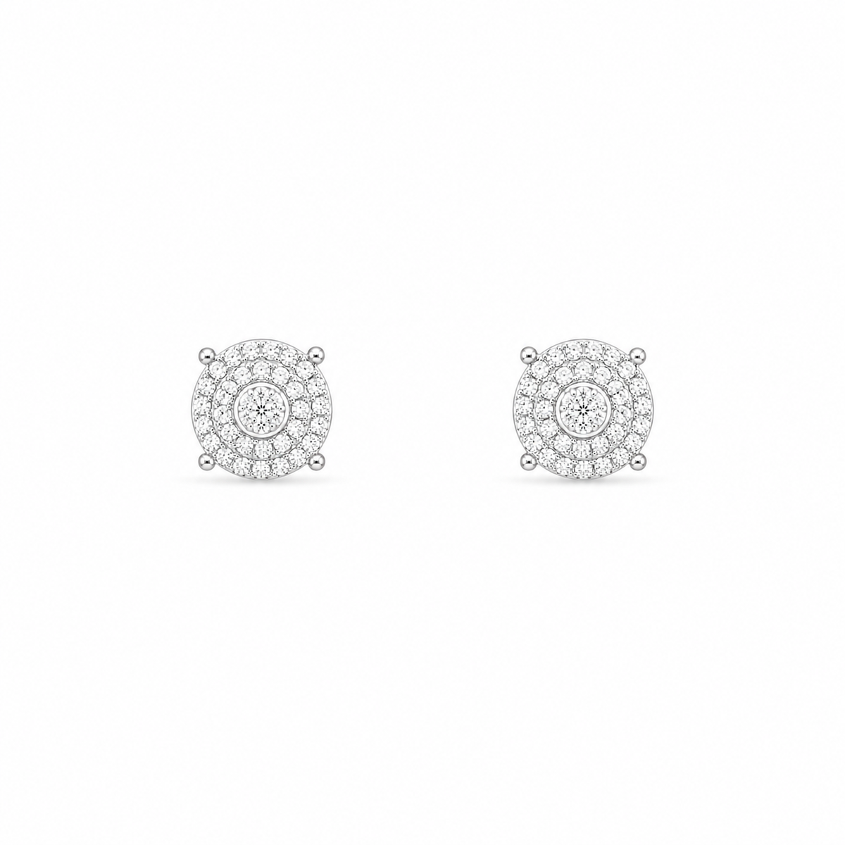 Silver Pavora Women`s Earrings