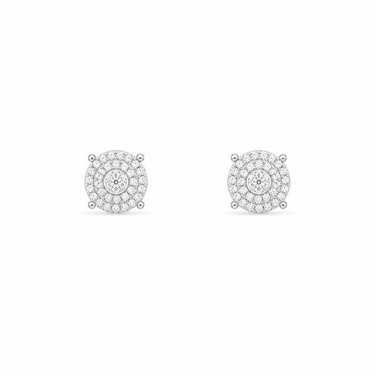 Silver Pavora Women`s Earrings