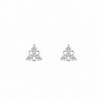 Silver Trilora women`s Earrings