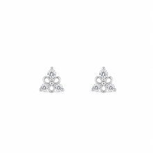 Silver Trilora women`s Earrings