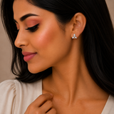 Silver Trilora women`s Earrings