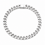 Silver chained Men`s Bracelet