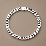 Silver chained Men`s Bracelet