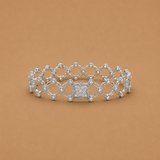 Floravine Silver Ring-Bracelet Duo