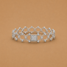 Floravine Silver Ring-Bracelet Duo