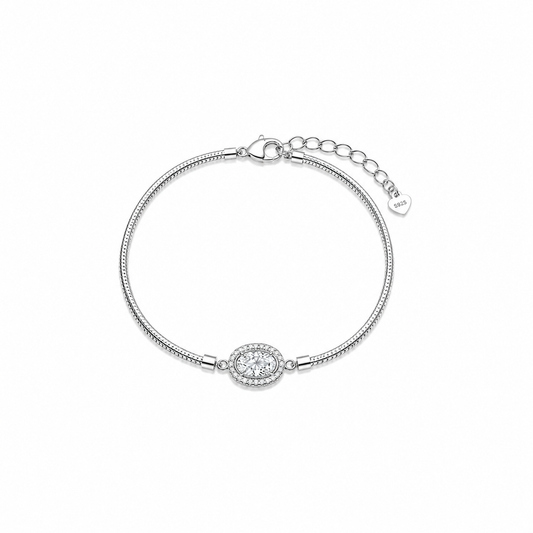 Starlight silver women`s bracelet
