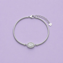 Starlight silver women`s bracelet
