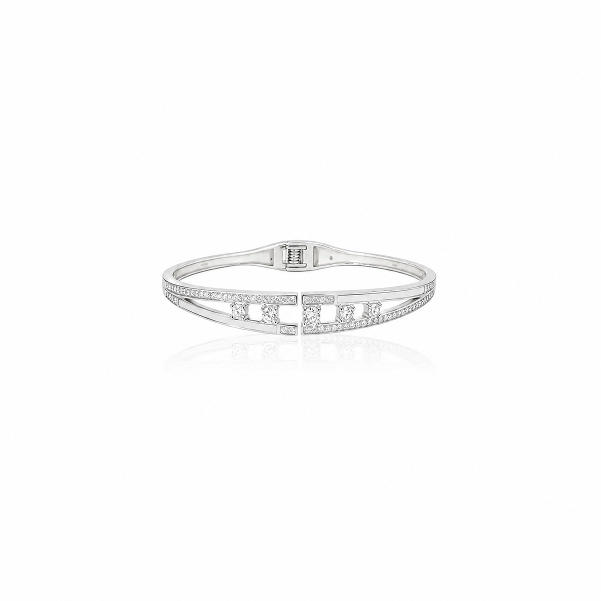 Nova Crest Bracelet in Silver